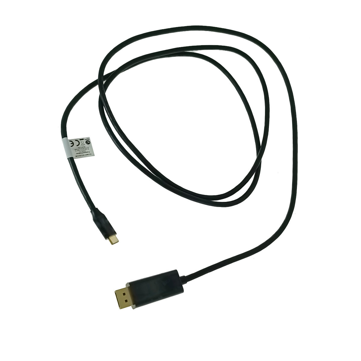 Cablu USB-C la DisplayPort, 1.8m, tata-tata, Lanberg 43681, HDR, DPCP 1.0, 4K-60Hz, negru [4]