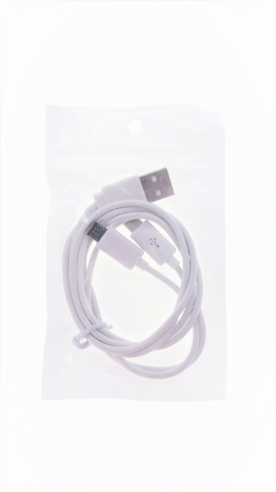 Cablu USB la 2 x microUSB, alb [4]