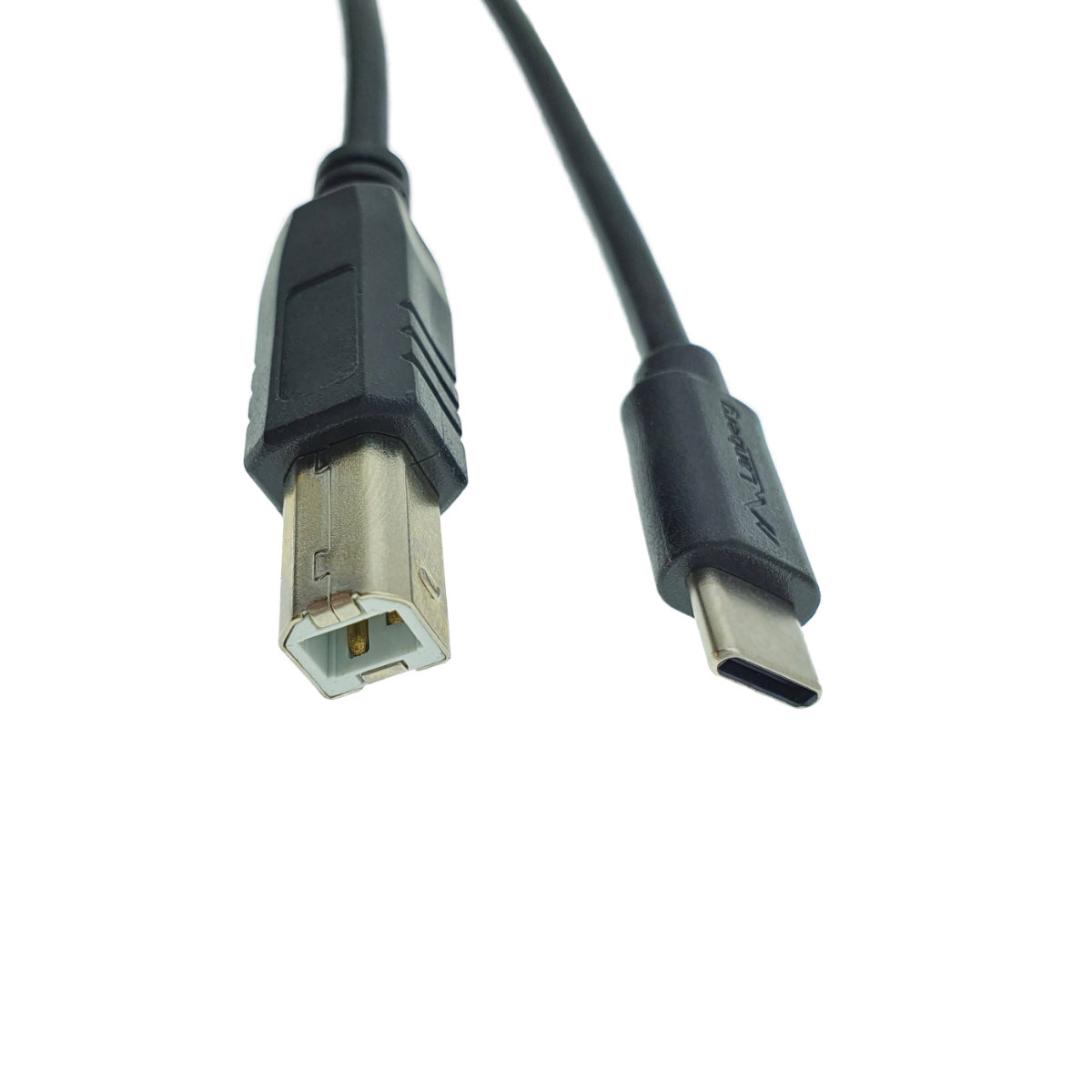 Cablu USB tip C imprimanta USB 2.0, 1.8 m, Lanberg 42979, USB B la USB-C, cu miez de ferita, negru [9]