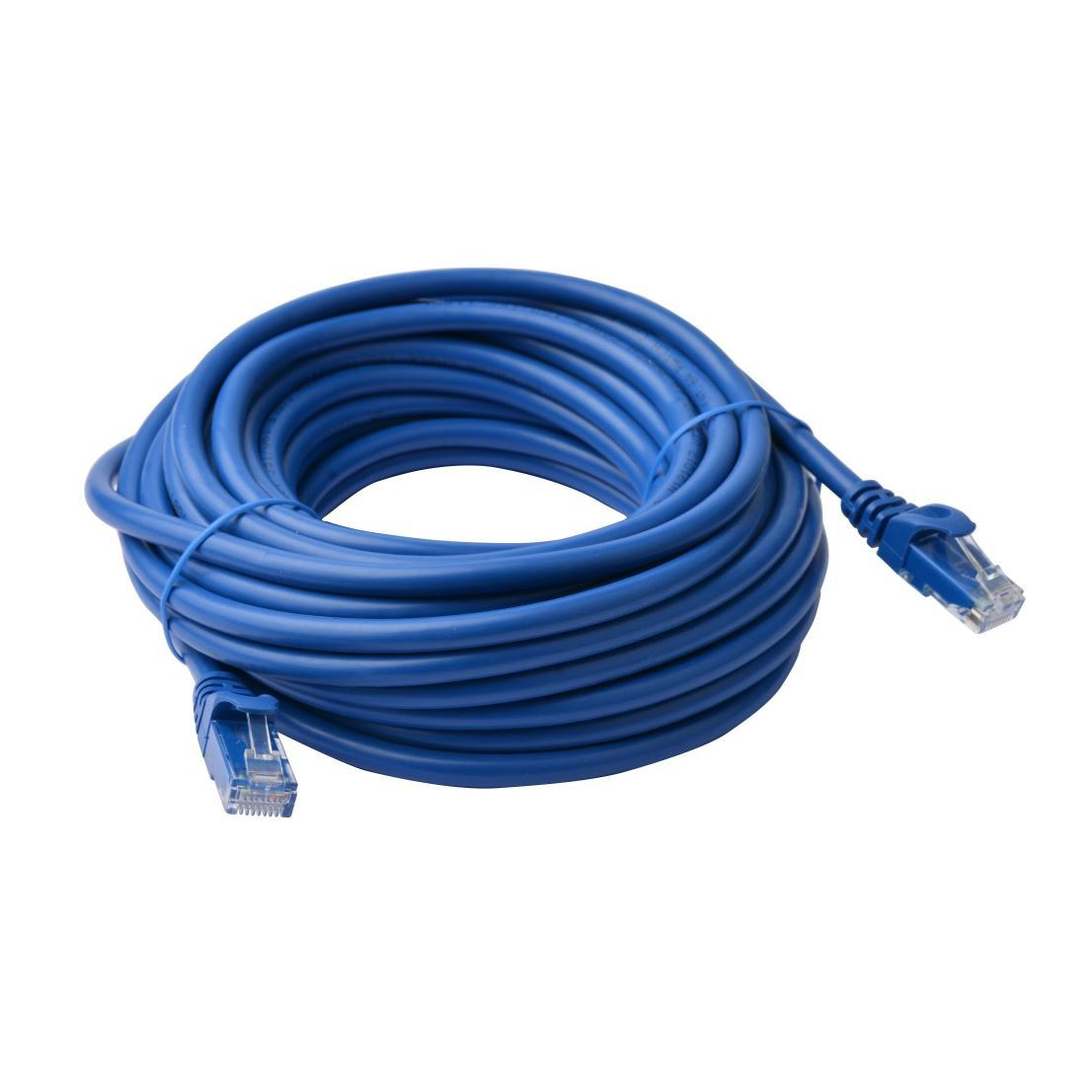 Cablu UTP cat.5,mufat 2xRJ45,lungime 30m,de legatura retea,ethernet,albastru [4]