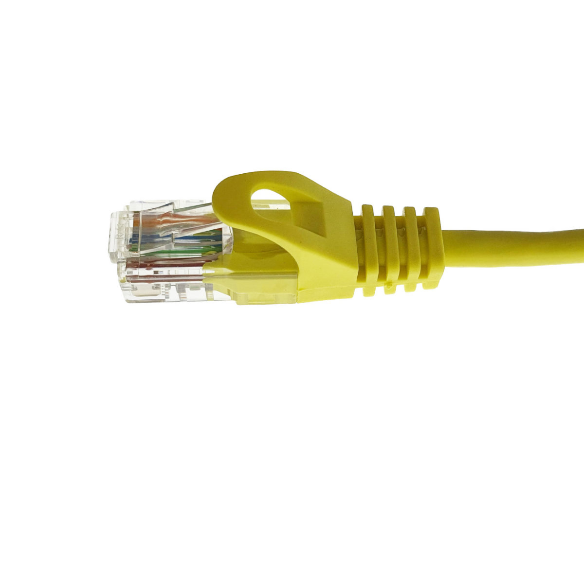 Cablu UTP, Lanberg 40469, cat.5e, mufat 2xRJ45, lungime 20m, AWG 26, 100 MHz, de legatura retea, ethernet, galben [3]