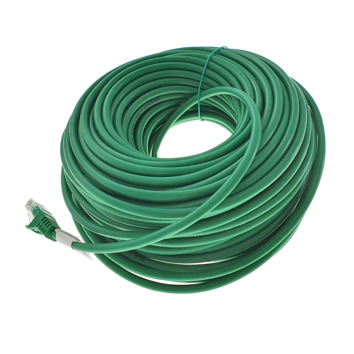 Cablu UTP, Lanberg 42784, cat.5e, mufat 2xRJ45, lungime 30m, AWG 26, 100 MHz, de legatura retea, ethernet, verde [4]
