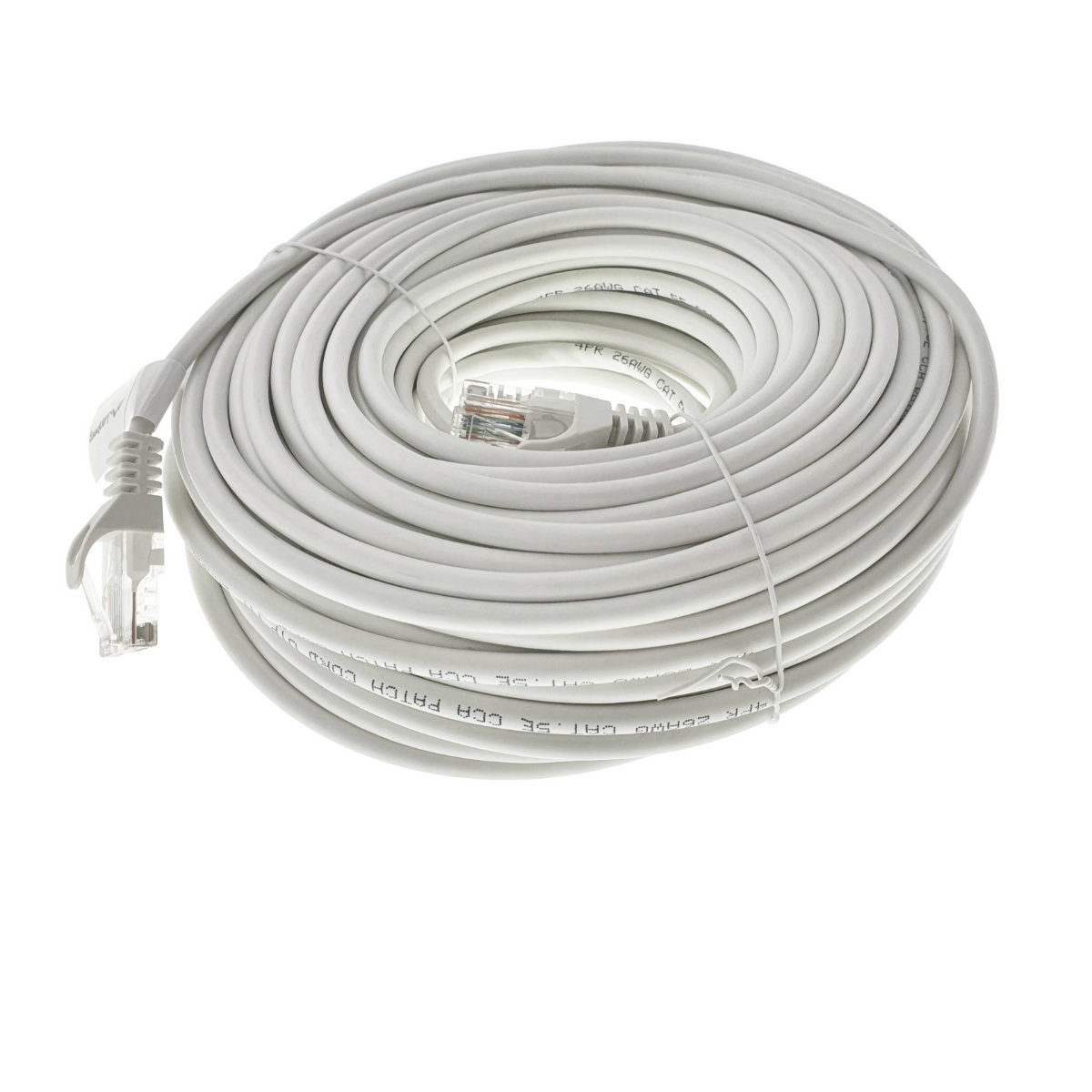 Cablu UTP, Lanberg 42787, cat.5e, mufat 2xRJ45, lungime 30m, AWG 26, 100 MHz, de legatura retea, ethernet, alb [3]