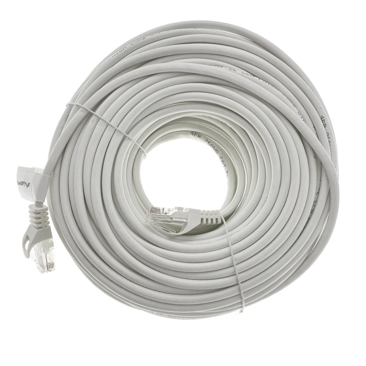 Cablu UTP, Lanberg 42787, cat.5e, mufat 2xRJ45, lungime 30m, AWG 26, 100 MHz, de legatura retea, ethernet, alb [9]