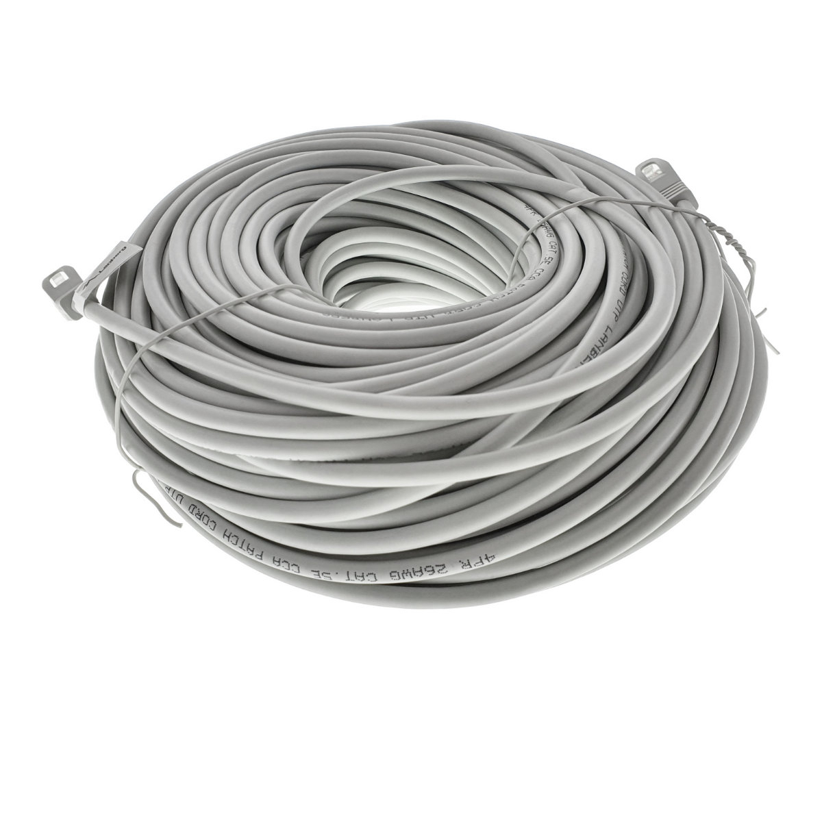Cablu UTP, Lanberg 42805, cat.5e, mufat 2xRJ45, lungime 50m, AWG 26, 100 MHz, de legatura retea, ethernet, gri [3]