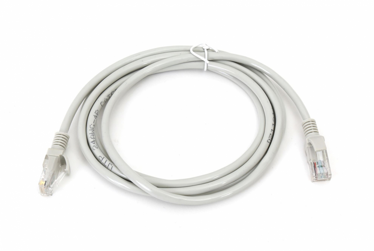 Cablu UTP Omega 40251, cat.5e,mufat 2xRJ45,lungime 2m,de legatura retea,ethernet,gri [7]
