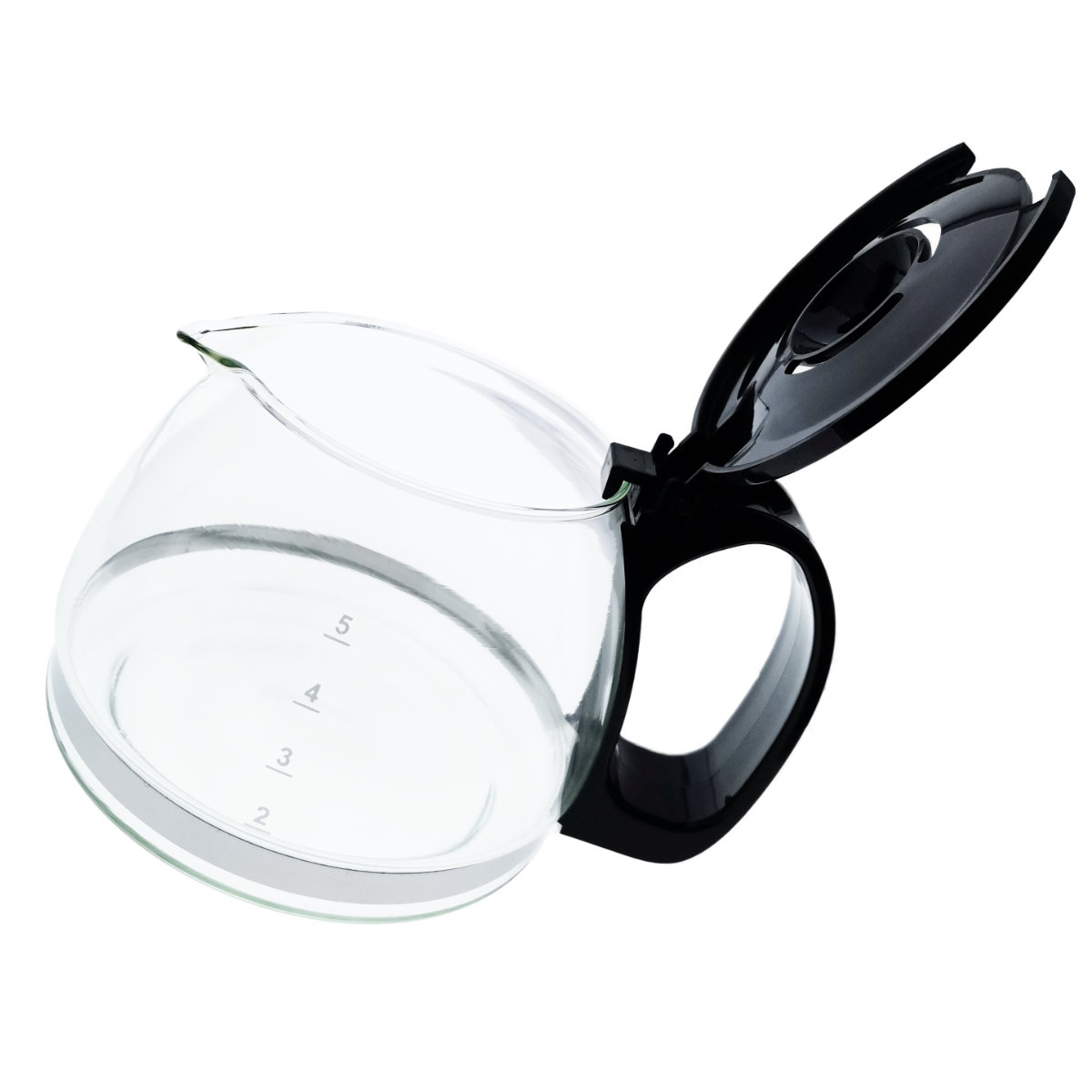 Cafetiera cu filtru reutilizabil, Esperanza Robusta, capacitate 0.6 l, 650 W, sistem anti-scurgere, neagra [5]