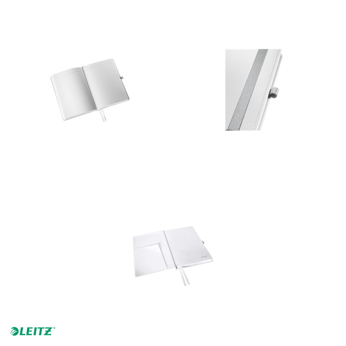 Caiet de birou Leitz Style, pentru documente perforate, 80 file, 8 file perforate, fistic [6]