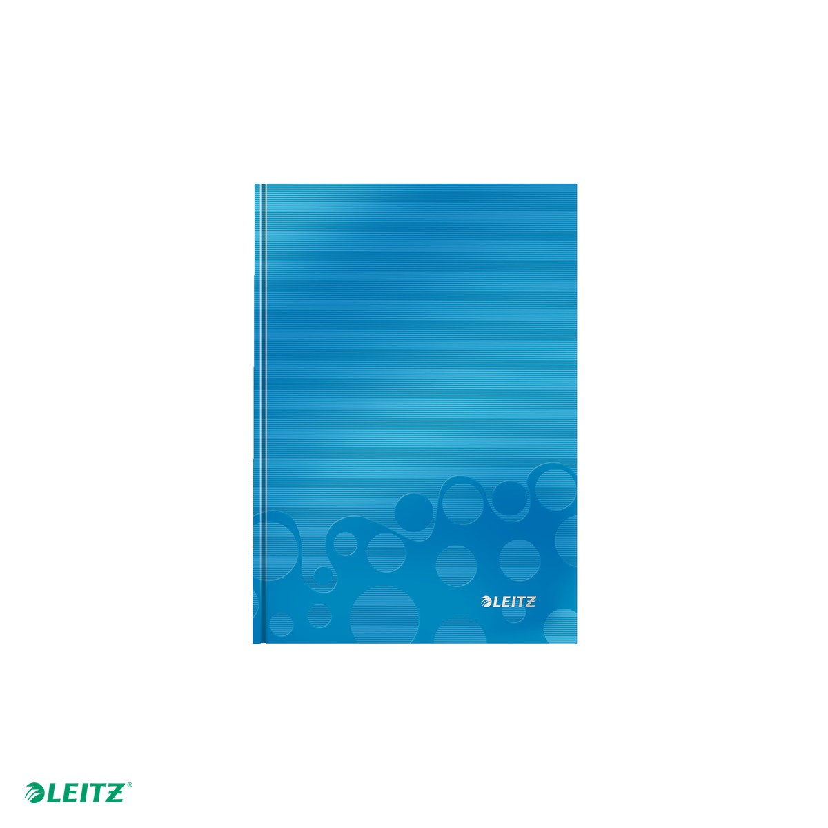 Caiet de birou Leitz WOW, carton laminat, coperta dura, A5, 80 coli, matematica, hartie 80 g/mp, albastru [4]