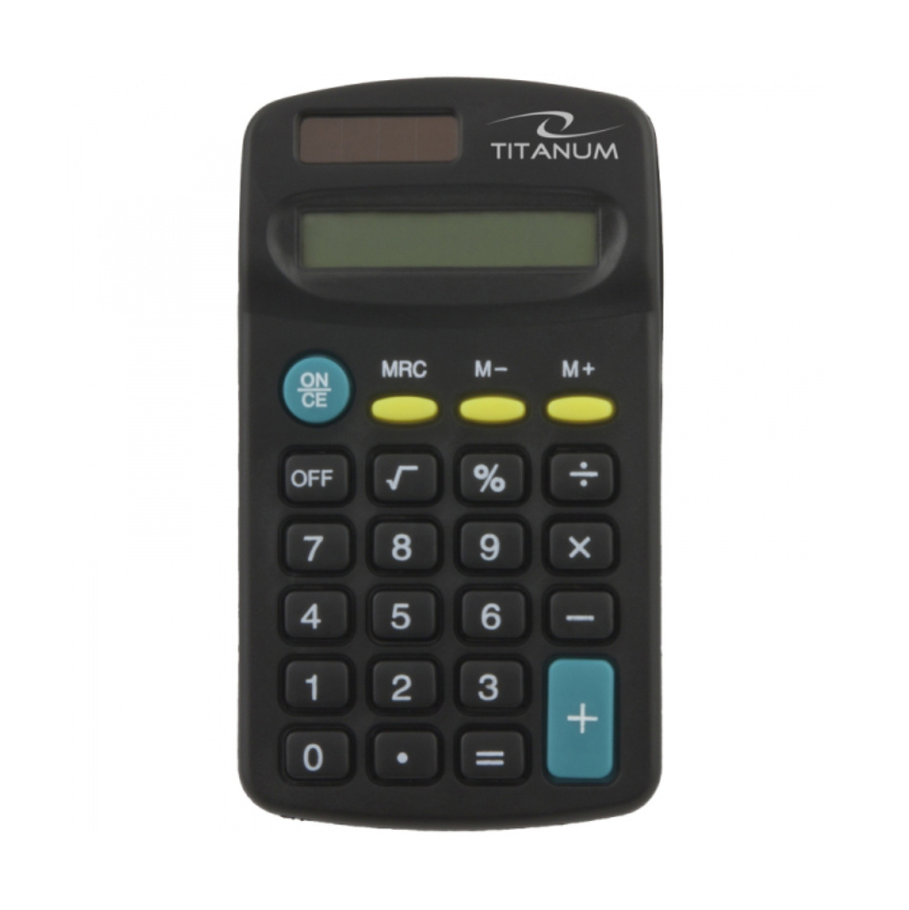 Calculator de buzunar Titanum Tales, afisaj 8 cifre, negru [2]
