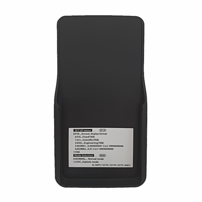 Calculator stiintific Sharp EL-531TH,273 functii,10 digiti,161x80x15mm,negru cu verde [4]