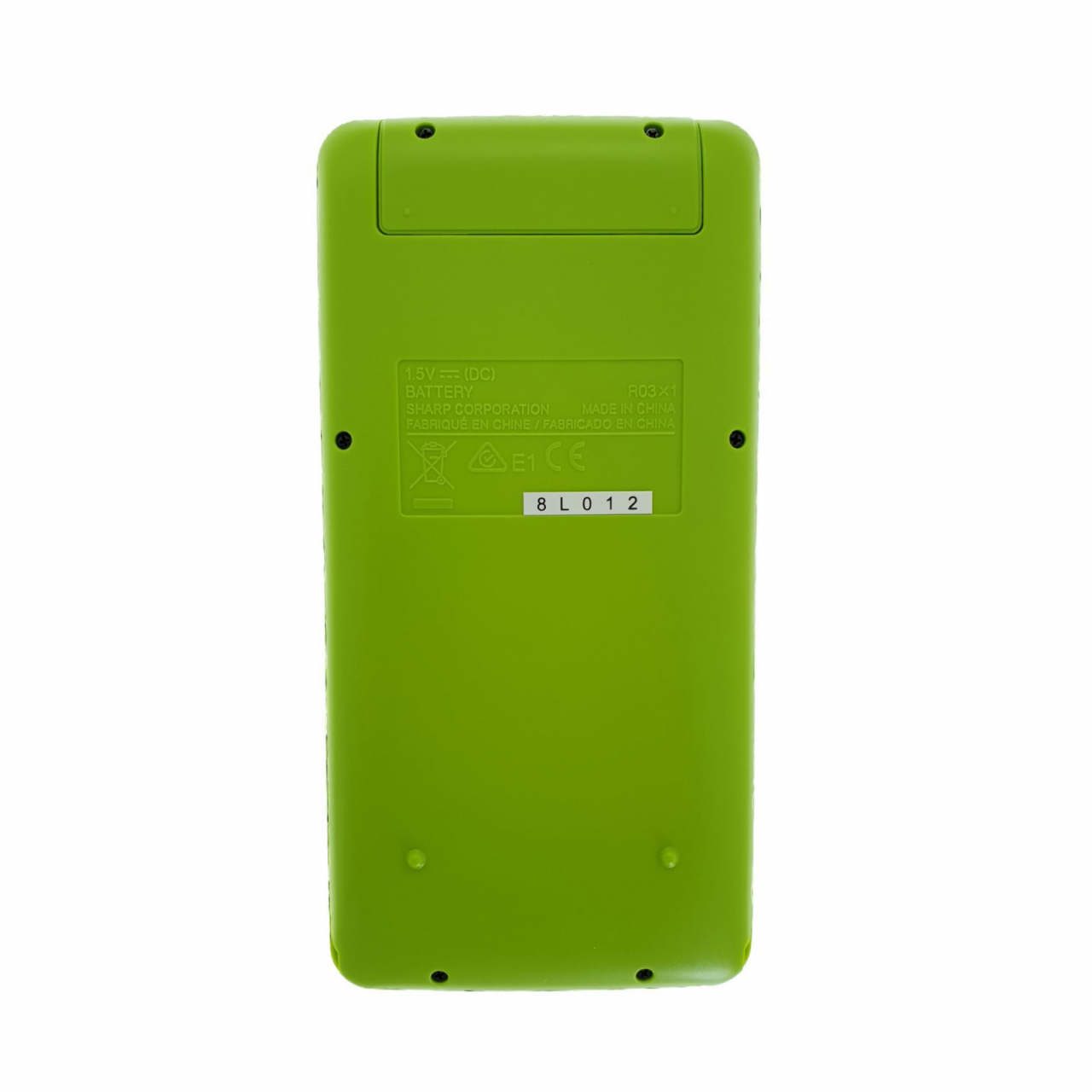Calculator stiintific Sharp EL-531TH,273 functii,10 digiti,161x80x15mm,negru cu verde [8]