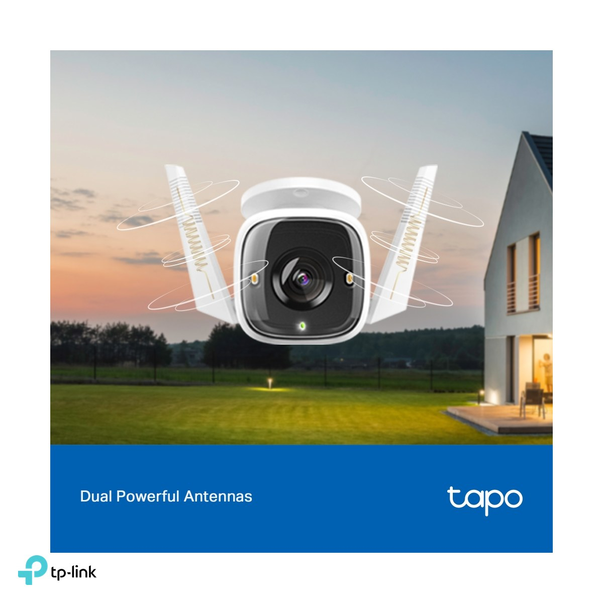 Camera de supraveghere exterior TP-Link Tapo C320WS, 2K QHD, Wi-Fi 2.4 GHz si Ethernet, vedere nocturna color Starlight, 2 spoturi, IP66, detectie AI, alb [6]