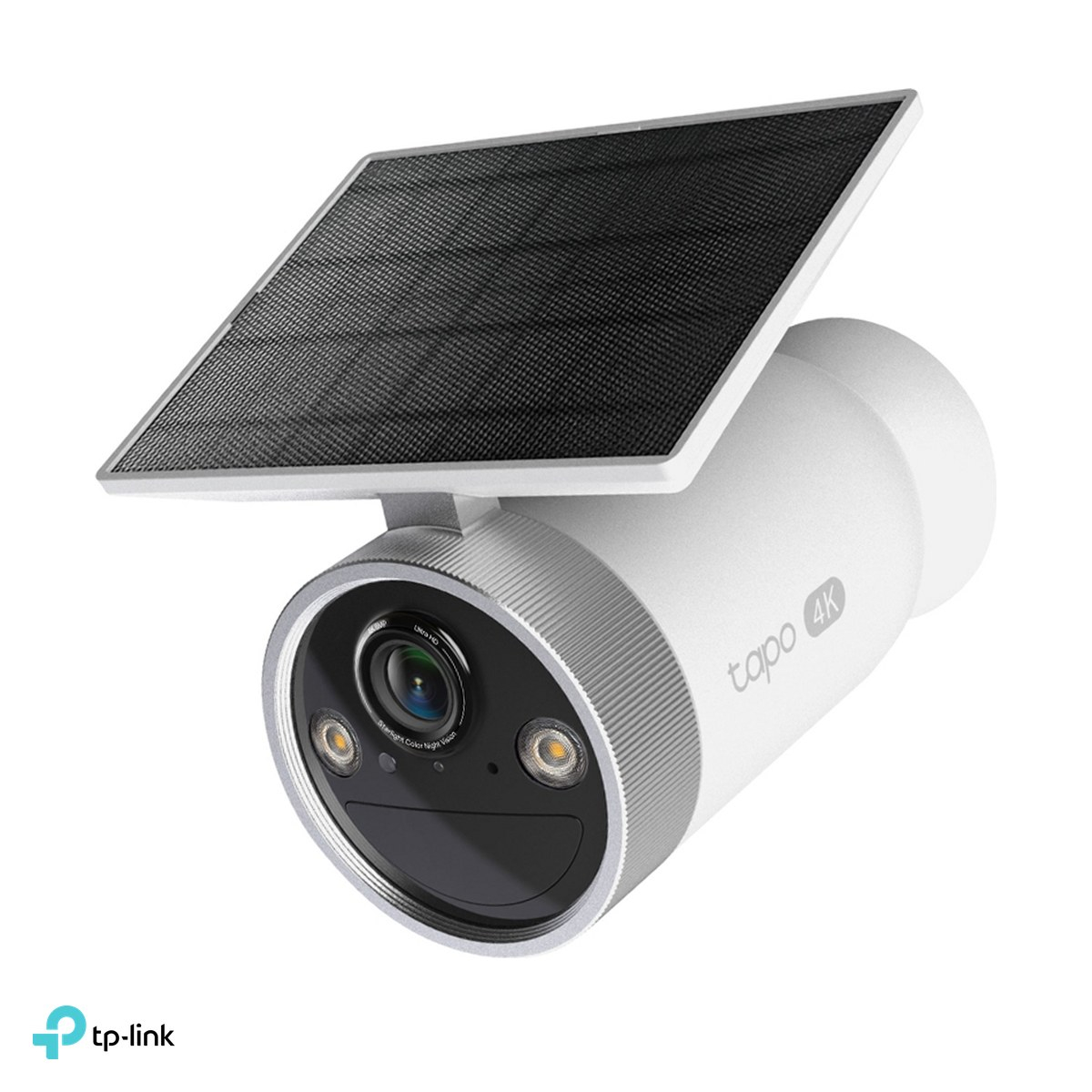 Camera de supraveghere exterior TP-Link Tapo C465, 4K 8MP, acumulator 7800 mAh si panou solar incorporat, Wi-Fi dual band, AI, vedere nocturna color, IP65, alb [1]