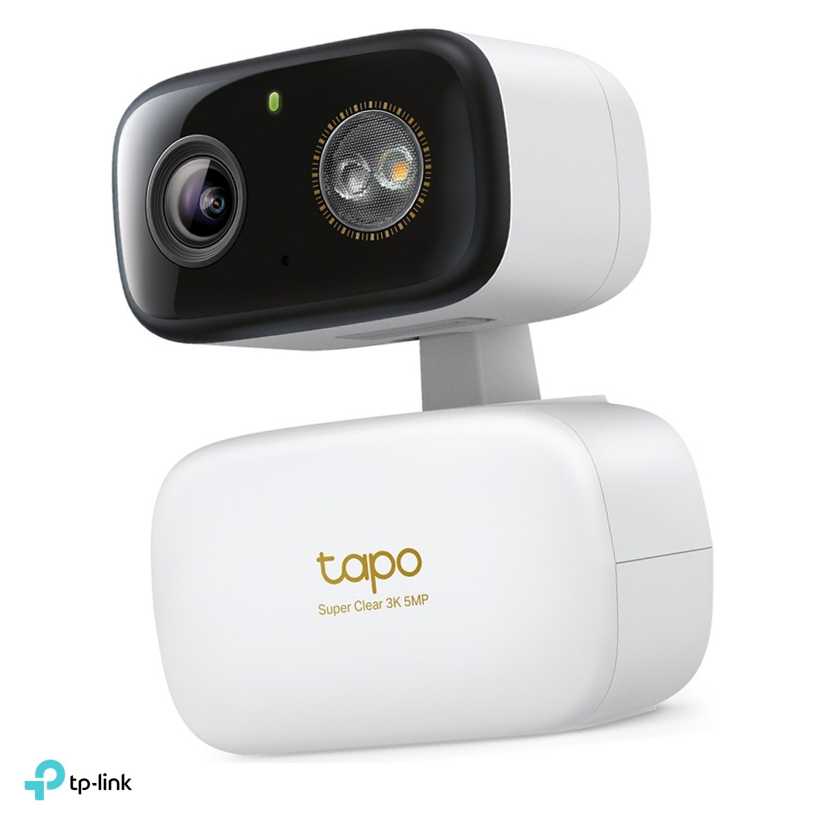 Camera de supraveghere pan/tilt interior si exterior TP-Link Tapo C236, 3K 5MP, Wi-Fi 2.4 GHz, vedere nocturna color, IP65, detectie AI, alb [1]