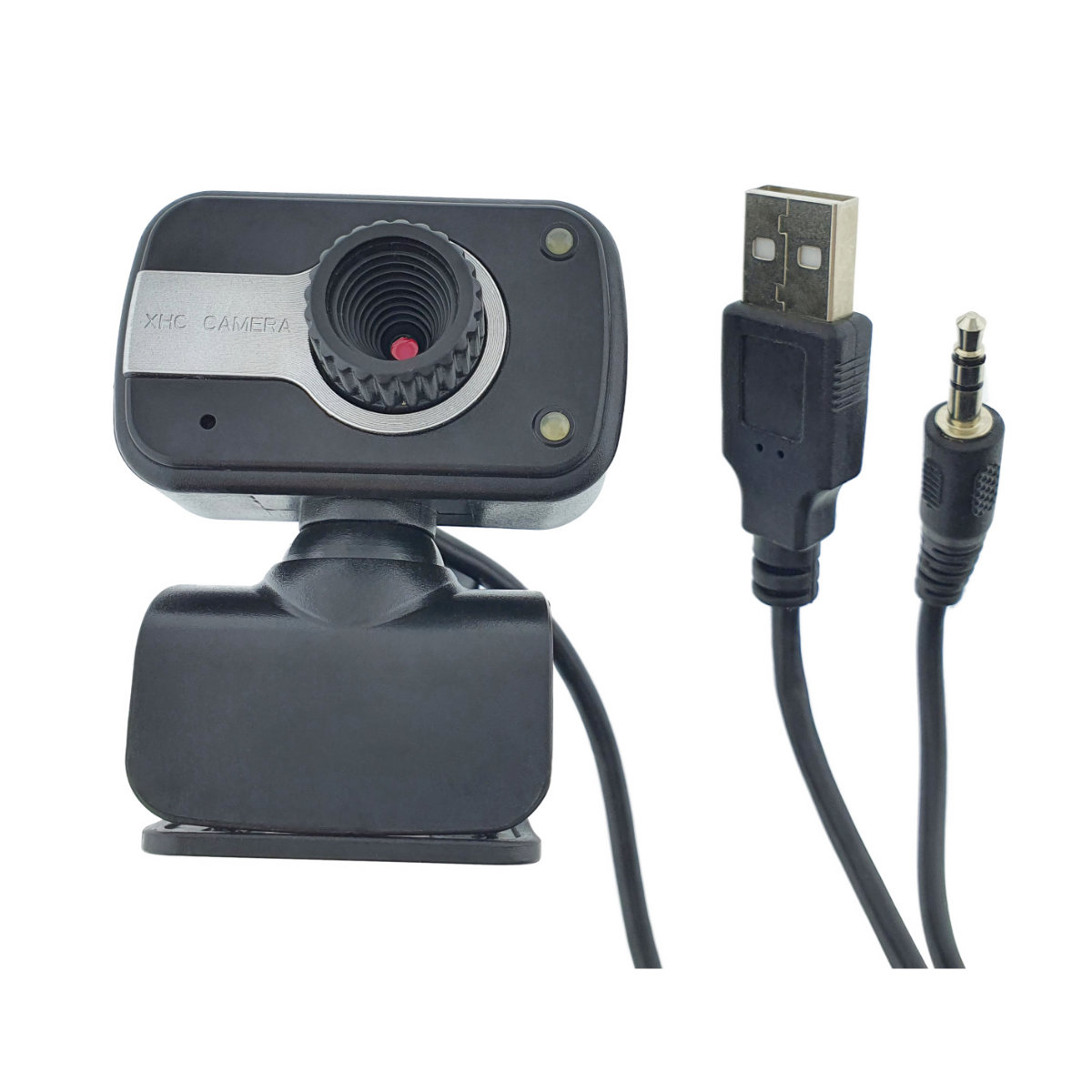 Camera Web cu microfon, 480P, My Web XHC B7, rotire 360°, conectori USB si jack 3.5mm, nightvision, lungime cablu 140 cm [9]