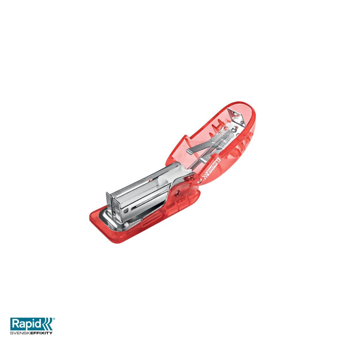 Capsator mini Rapid Colour'Breeze F4, 10 coli, pentru capse 24/6 si 26/6, corai [5]