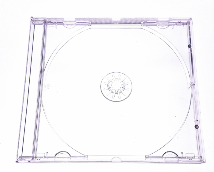 Carcasa CD Regular , Omega 40730 ,HQ, 10.4mm , transparenta [2]