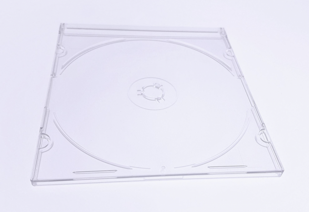 Carcasa CD Slim , Omega 56621 , HQ , 5.2mm , transparenta [4]