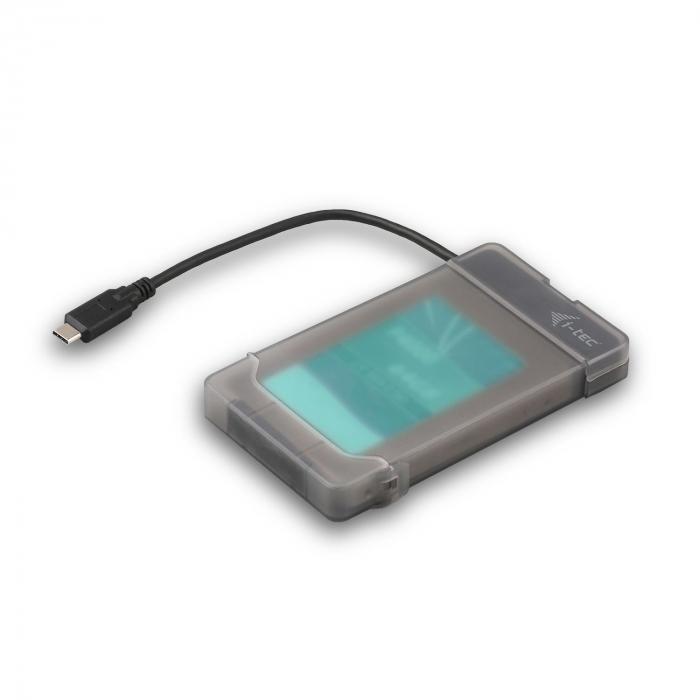 Carcasa externa MySafe i-tec, USB-C 3.1 pentru HDD/SSD 2.5'' SATA, neagra [6]