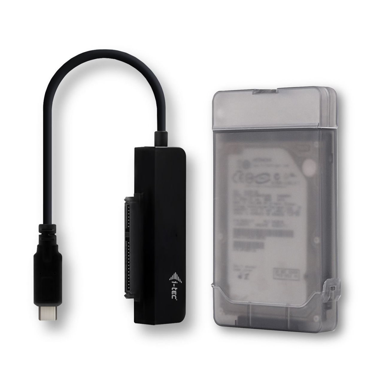 Carcasa externa MySafe i-tec, USB-C 3.1 pentru HDD/SSD 2.5'' SATA, neagra [8]