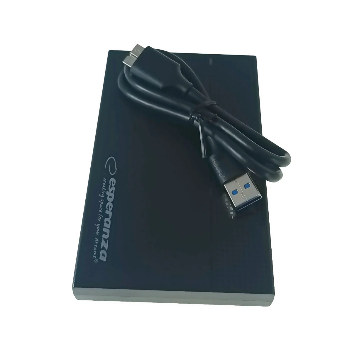 Carcasa externa pentru hard disk 2.5", Rack HDD/SSD Sata, USB 3.0, negru, EBA102 [5]