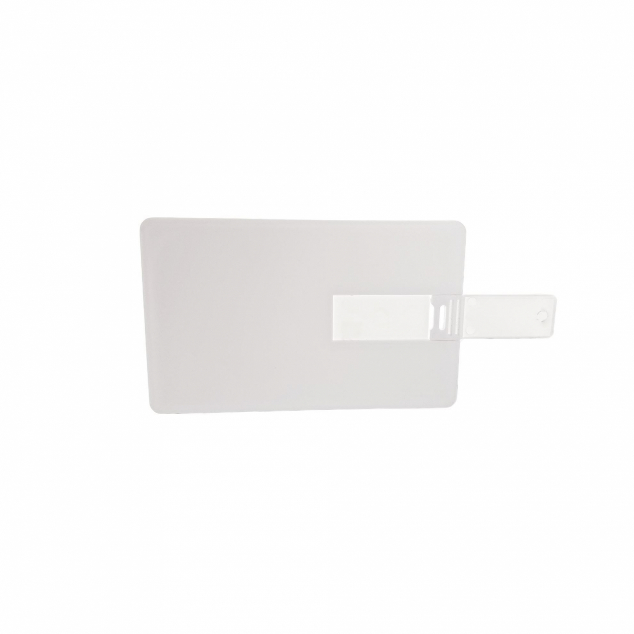 Carcasa USB-01W pentru memorie USB, tip card,din plastic,alb [3]
