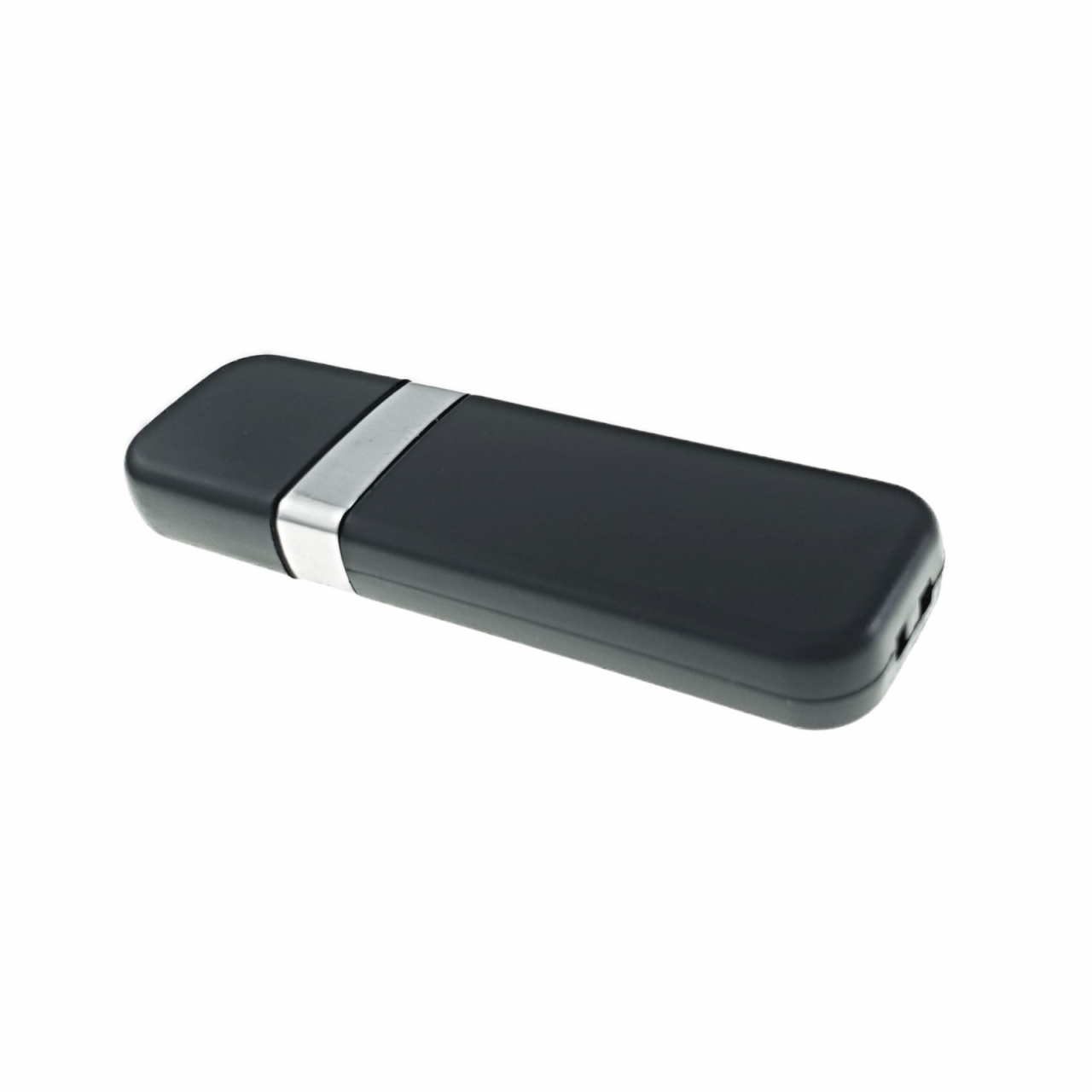 Carcasa USB-03PB, pentru memorie USB,cu capac, din plastic, neagra [1]