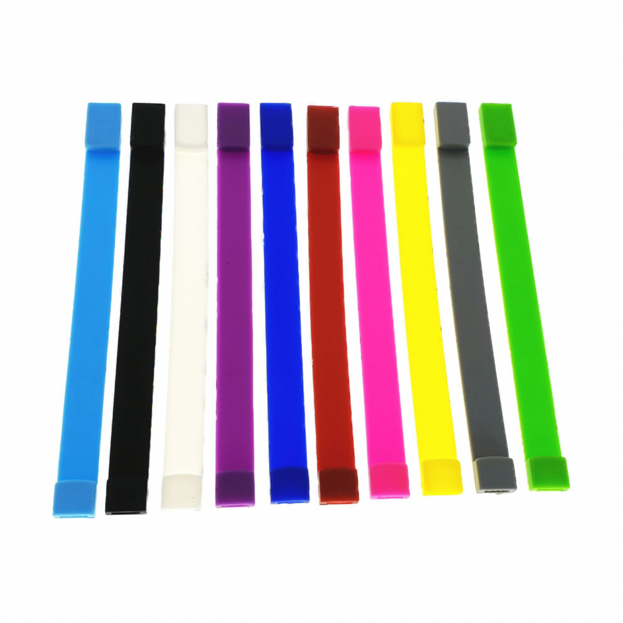 Carcasa USB-12B ,pentru memorie USB ,tip bratara silicon negru [2]