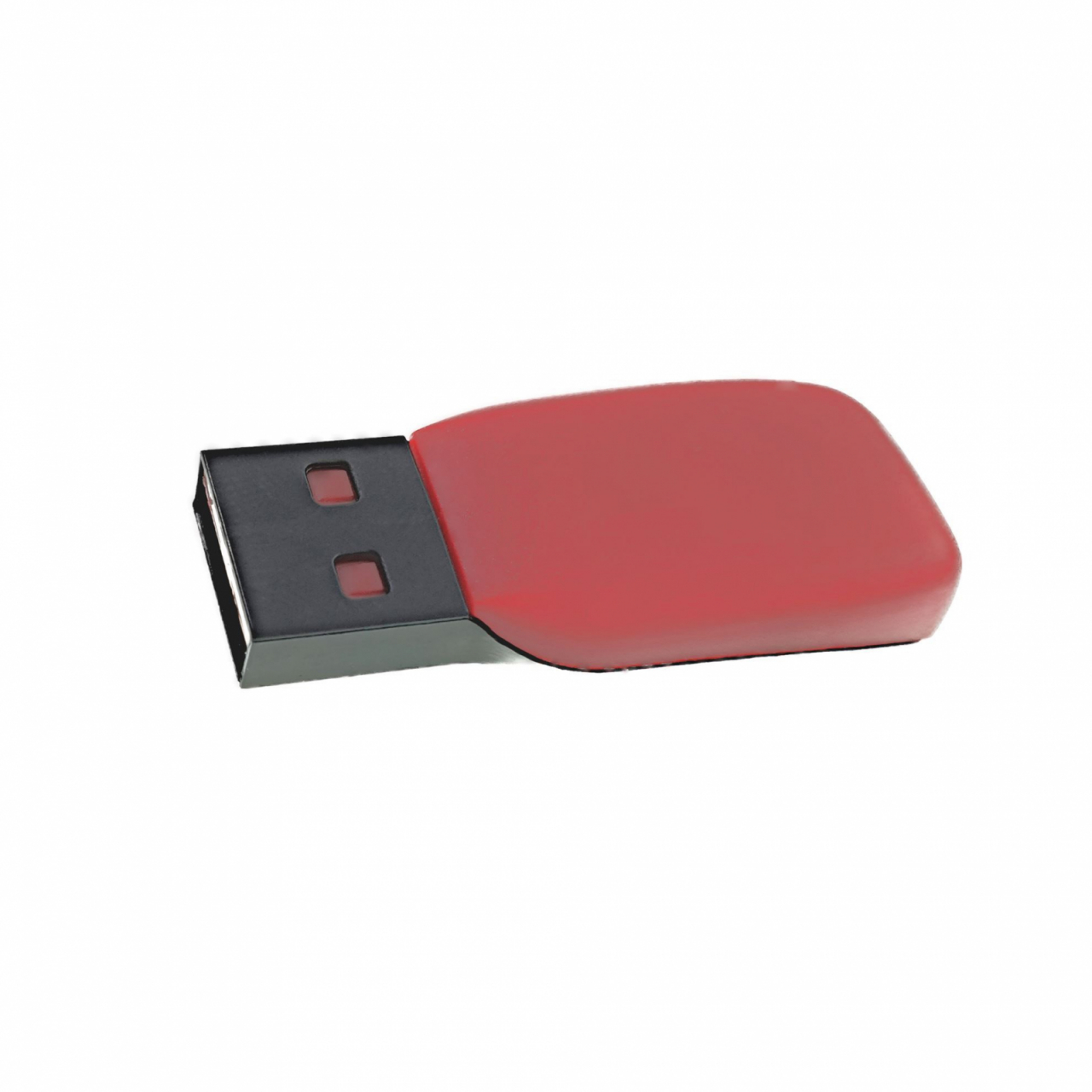 Carcasa USB-14 ,pentru memorie USB, din plastic, rosu si negru [1]