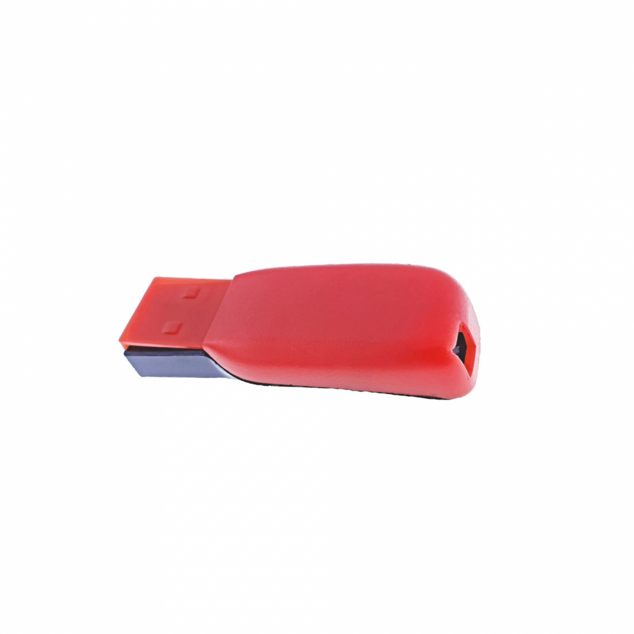 Carcasa USB-14 ,pentru memorie USB, din plastic, rosu si negru [2]