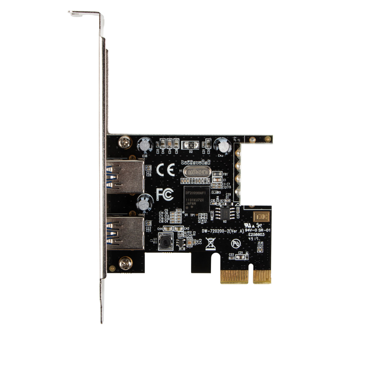 Card de extensie PCI Express la 2 x USB 3.1, Lanberg 41816, cu suport Low Profile [4]