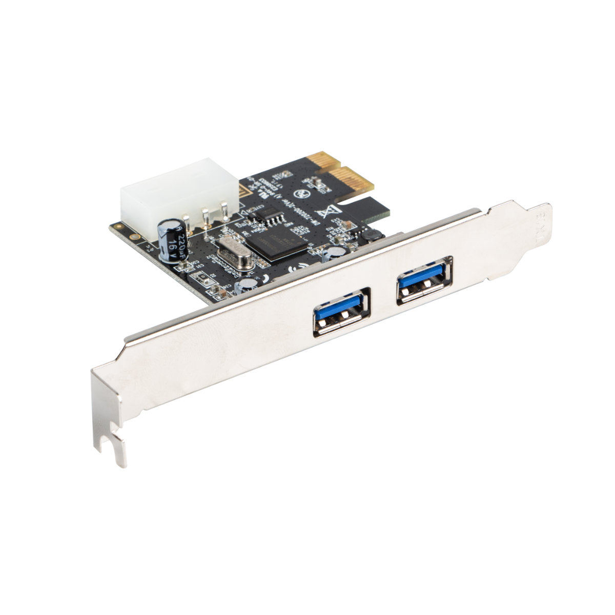 Card de extensie PCI Express la 2 x USB 3.1, Lanberg 41816, cu suport Low Profile [1]