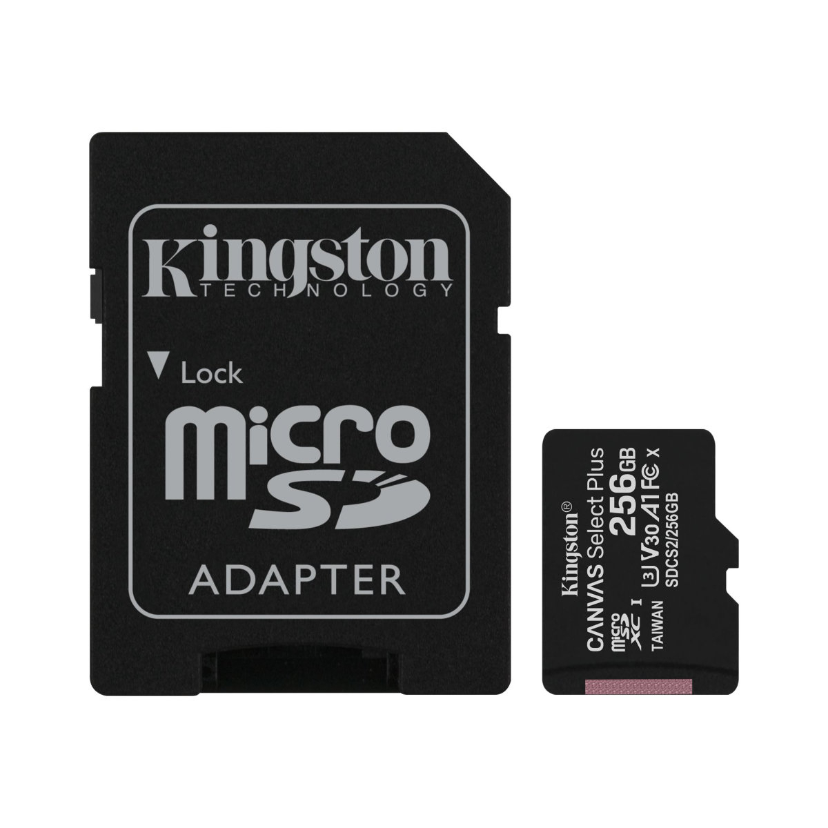 Card de memorie MicroSD Kingston Canvas Select Plus, 256GB, UHS-I, 100MB/s, cu adaptor [6]
