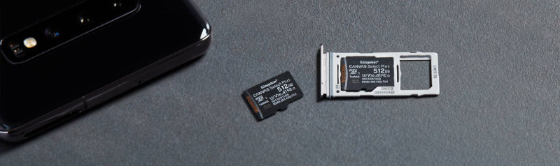 Card de memorie MicroSD Kingston Canvas Select Plus, 512GB, UHS-I, 100MB/s, cu adaptor [6]