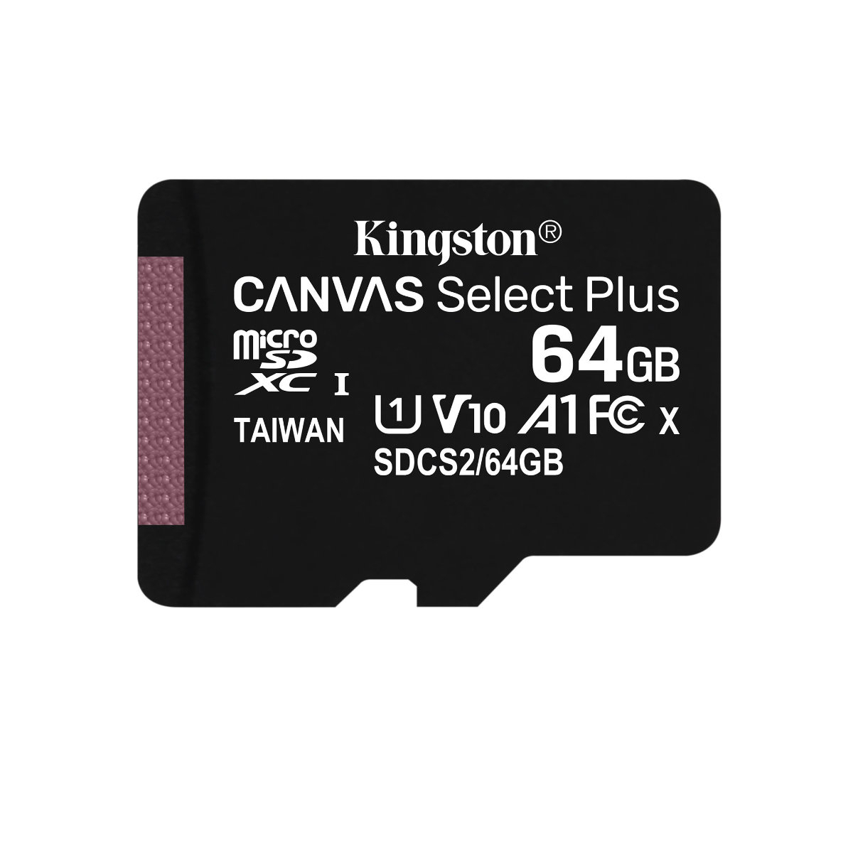 Card de memorie MicroSD, Kingston Canvas Select Plus, 64GB, UHS-I, 100MB/s, fara adaptor SD [1]