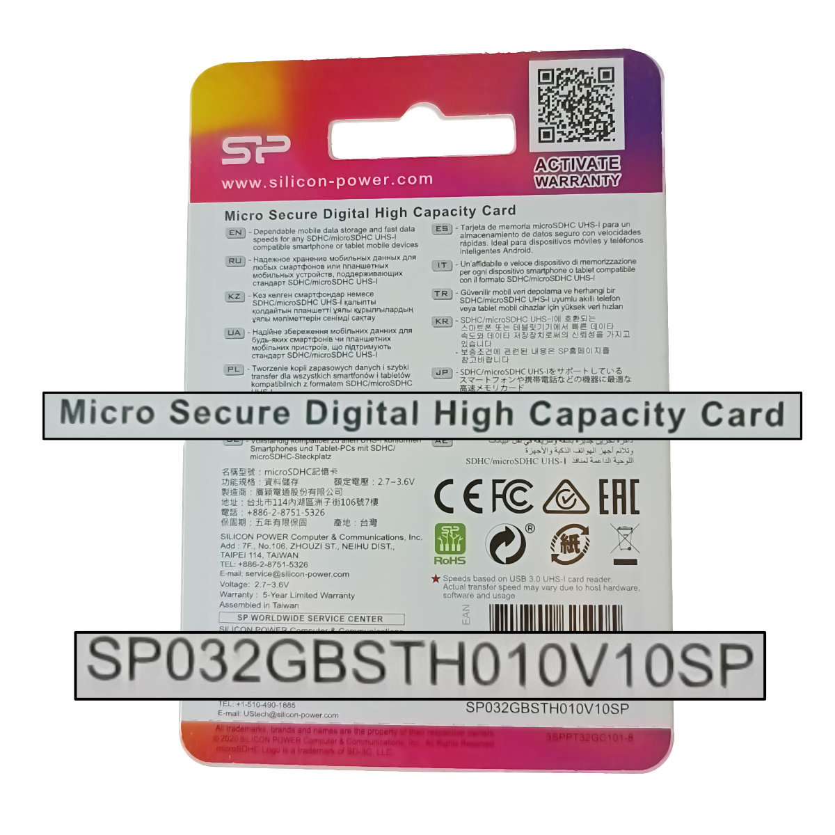 Card de memorie Silicon Power microSDHC 32 Gb clasa 10 cu adaptor [3]