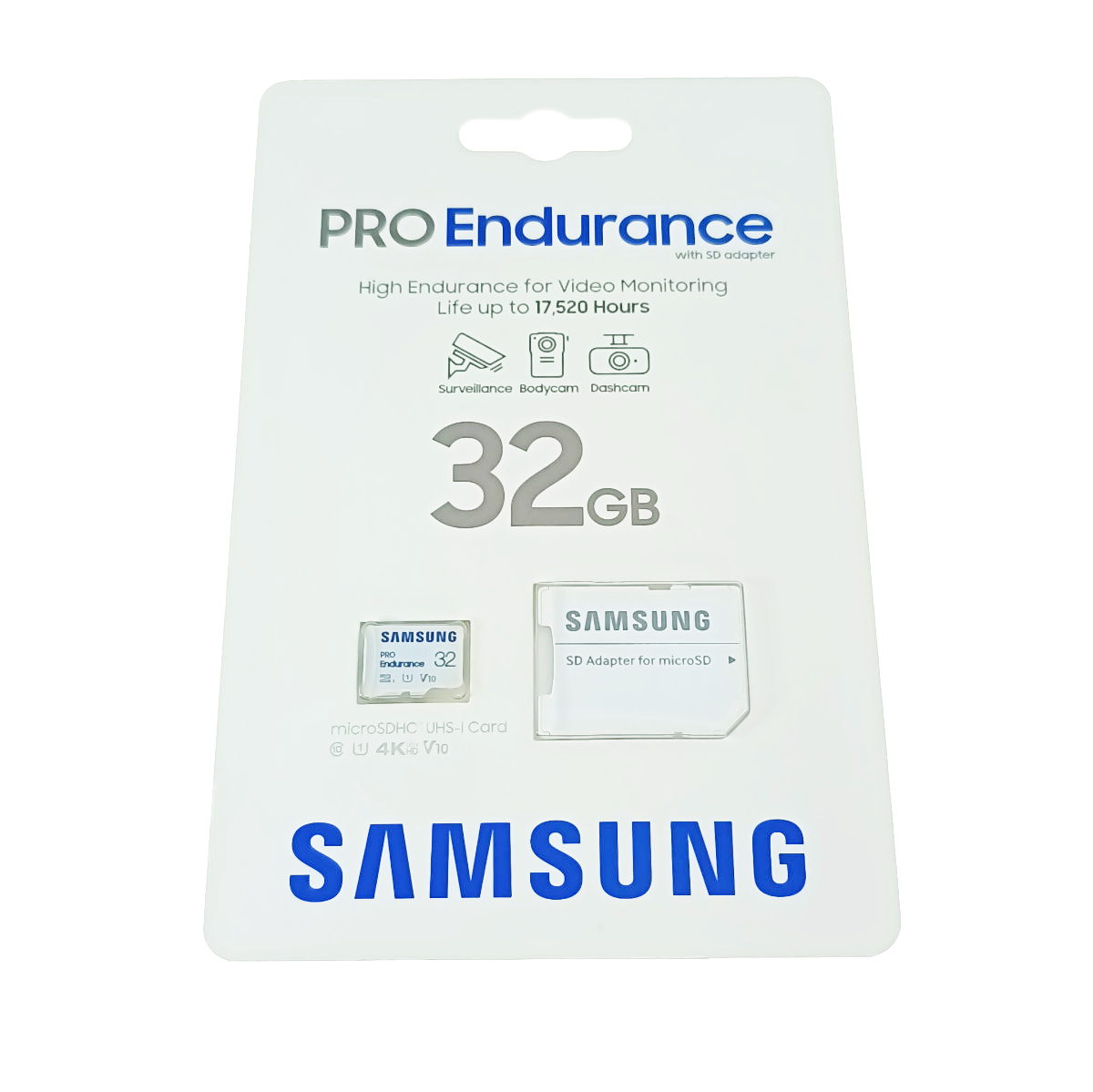 Card microSDHC 32 Gb, Samsung Pro Endurance, U1, V10, 100/30/Mb/s, cu adaptor [5]