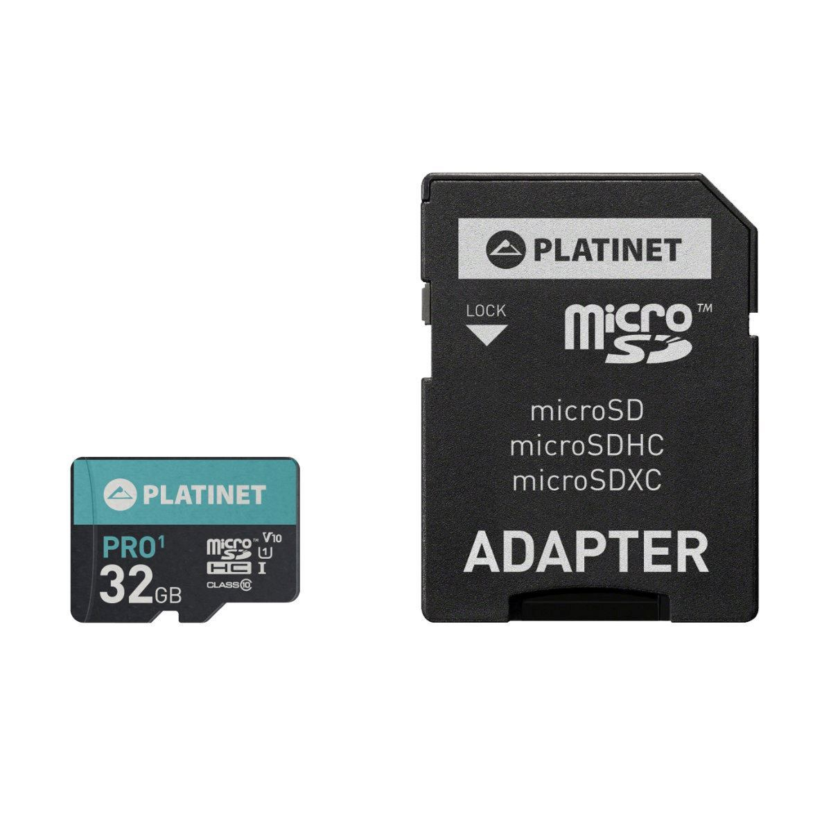 Card microSDHC 32 Gb UHS-I 70MB/S Platinet Pro 44002 , clasa 10 cu adaptor [4]