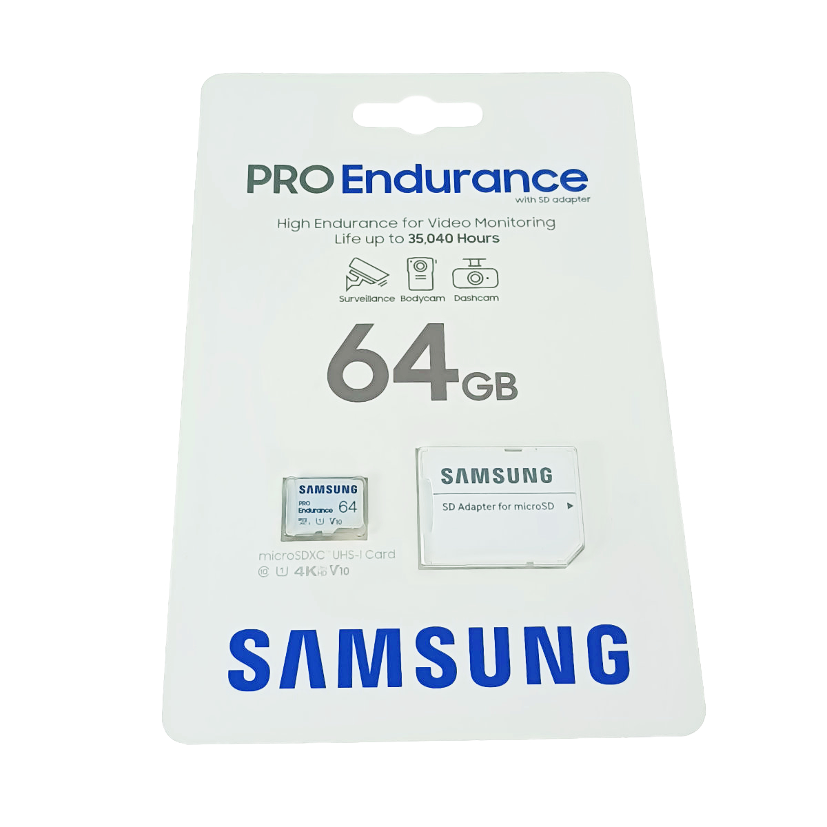 Card microSDHC 64 Gb, Samsung Pro Endurance, U1, V10, 100/30/Mb/s, cu adaptor [5]