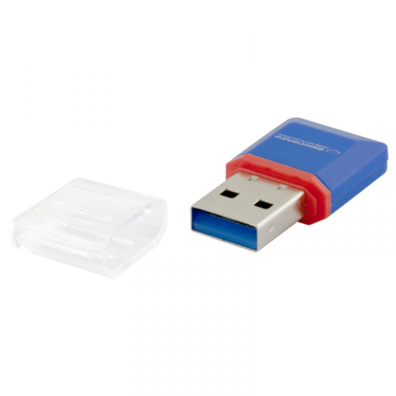 Card Reader Esperanza EA134B, USB 2.0, cititor extern carduri microSD, 480 Mb/s [7]