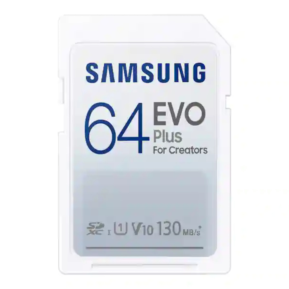 Card SDXC 64 Gb, Samsung Evo Plus for Creators, U1, V10, 130Mb/s [3]