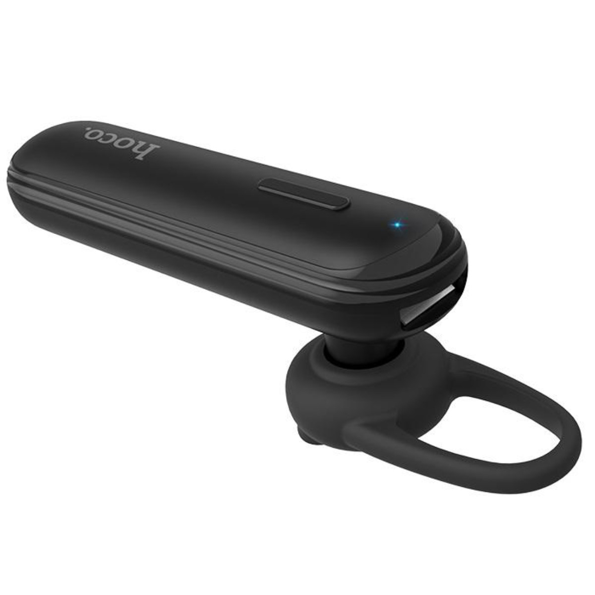 Casca wireless cu microfon, in-ear, Hoco Free Sound E36, Bluetooth v.4.2, baterie 70 mAh, neagra [9]