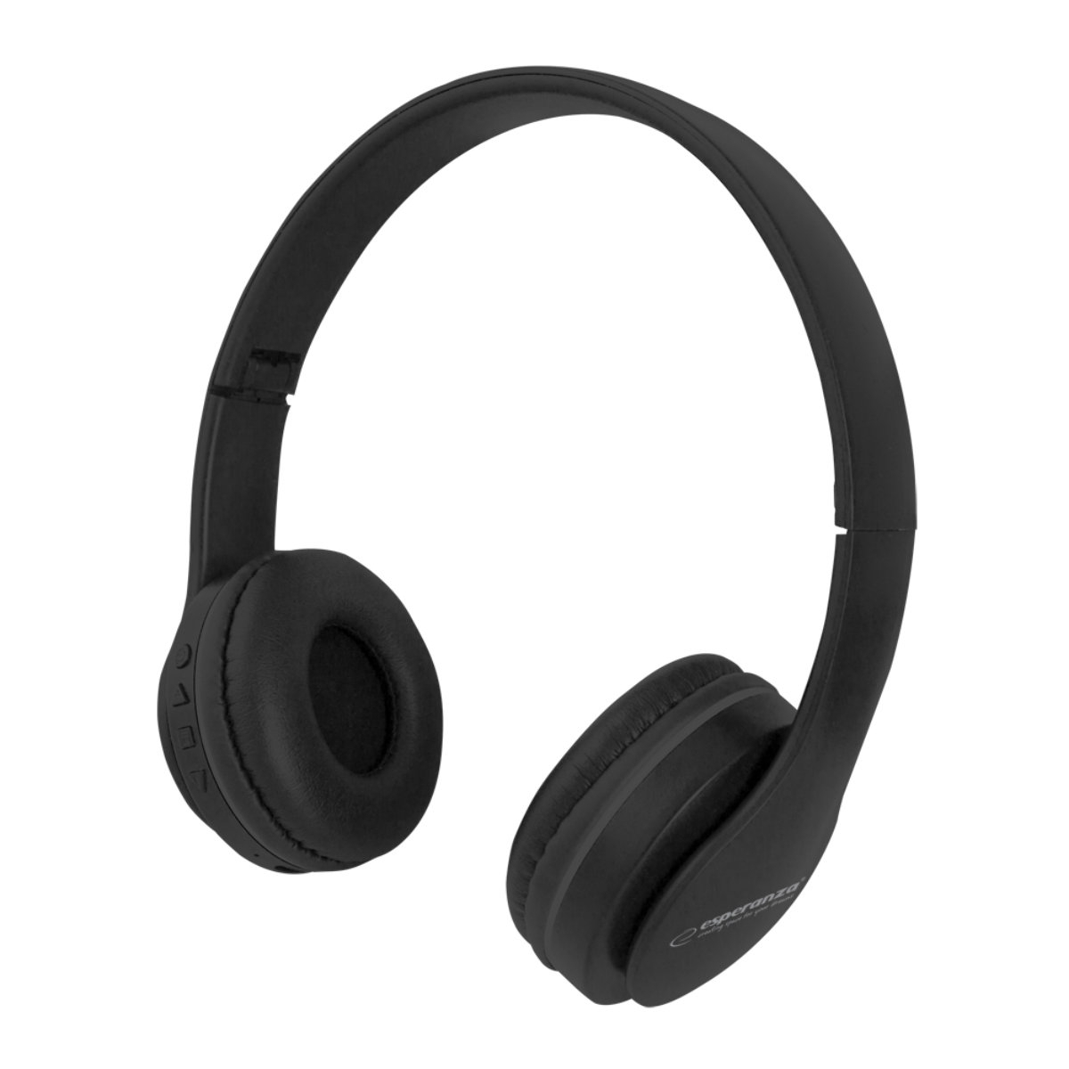 Casti Bluetooth v.5.0 cu microfon, Esperanza Banjo, reglabile, negre [3]