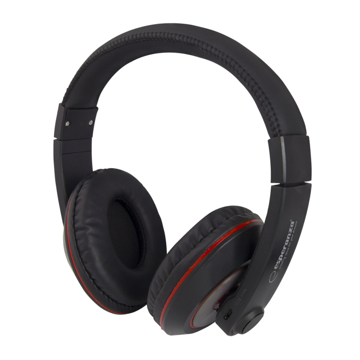 Casti Bluetooth v.5.0, Esperanza Timbre, cu microfon, negre [3]