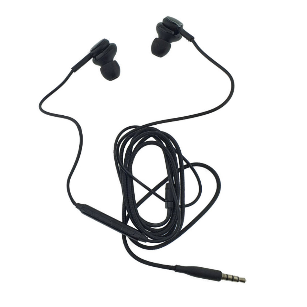 Casti cu microfon, pentru Samsung GALAXY S10, EO-IG955, control pe fir, cablu 120 cm, conector jack 3.5mm, negre [1]
