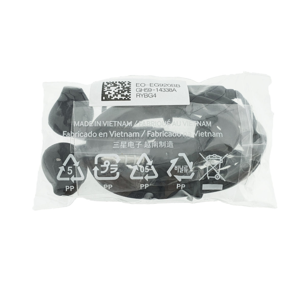 Casti cu microfon, pentru Samsung SAMSUNG EO-EG920BB G920 / 925 GALAXY S6, control pe fir, cablu 115 cm, conector jack 3.5mm, negre [5]