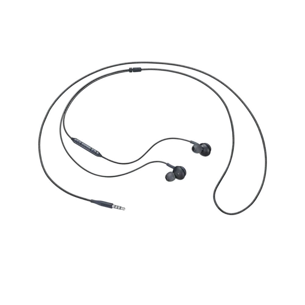 Casti cu microfon, Samsung AKG EO-IG955 GALAXY S10, control pe fir, cablu 115 cm, conector jack 3.5mm, negre [12]