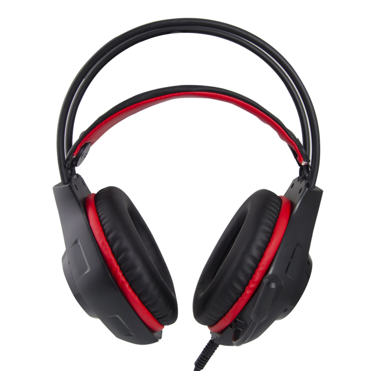 Casti gaming cu LED, Esperanza Deathstrike, cu microfon, control volum, negru cu rosu [6]