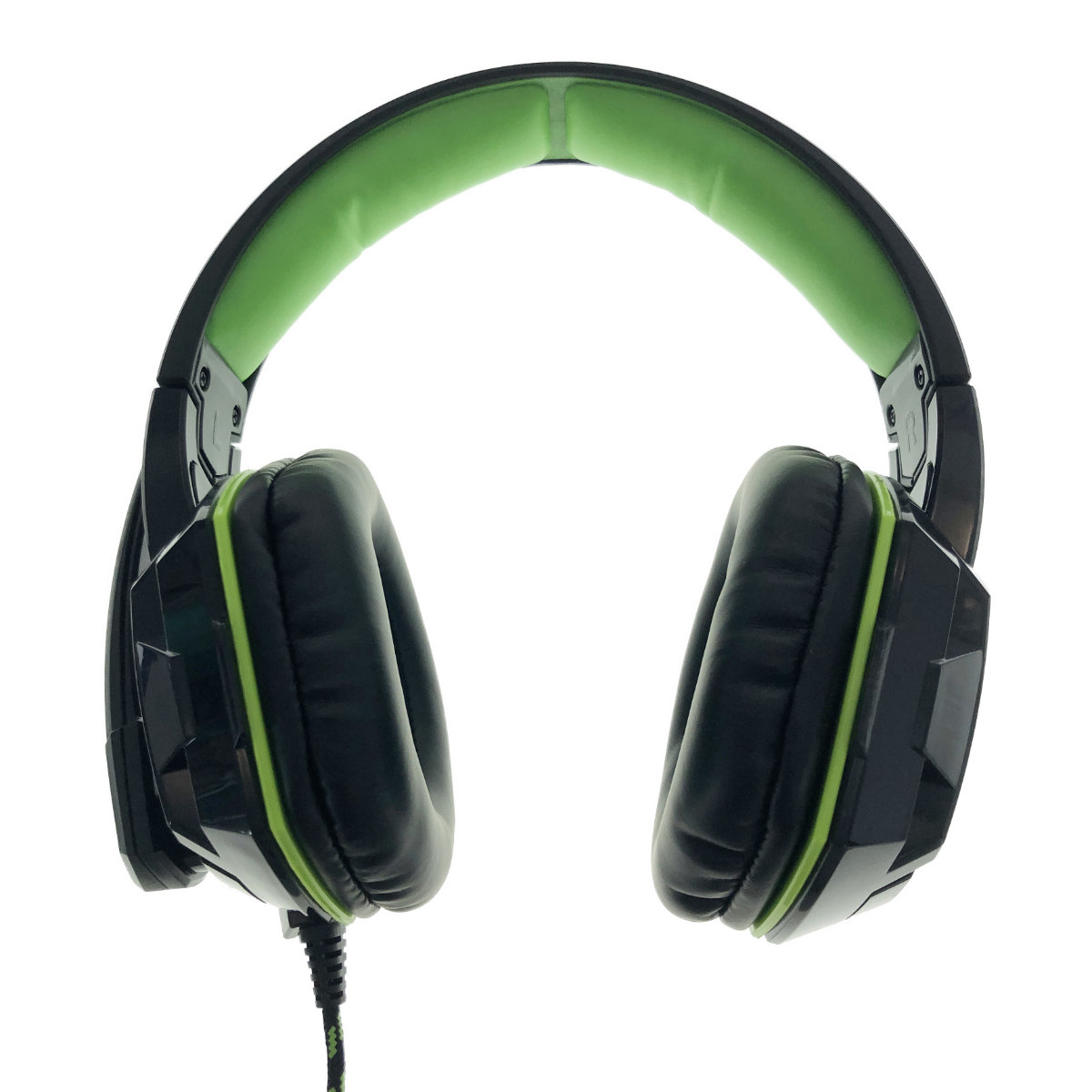 Casti gaming , Esperanza EGH380 VENOM, cu microfon, cablu 2 m, negru cu verde [10]